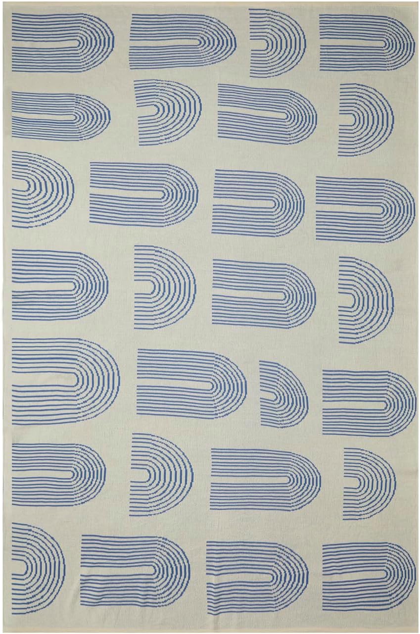 Snuggery Athenian Arches Throw Blanket - 180 x 125 cm