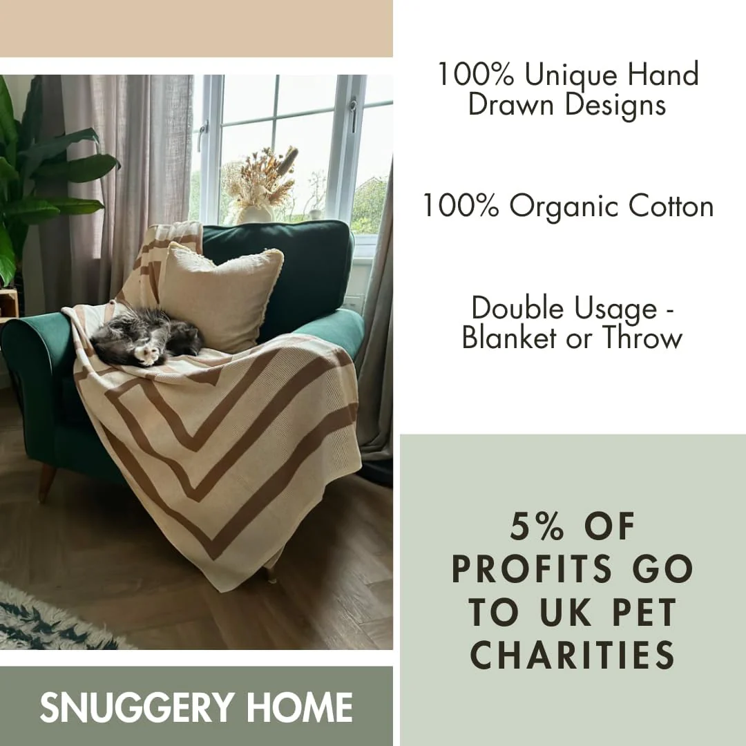 Snuggery Athenian Arches Throw Blanket - 180 x 125 cm - Image 2