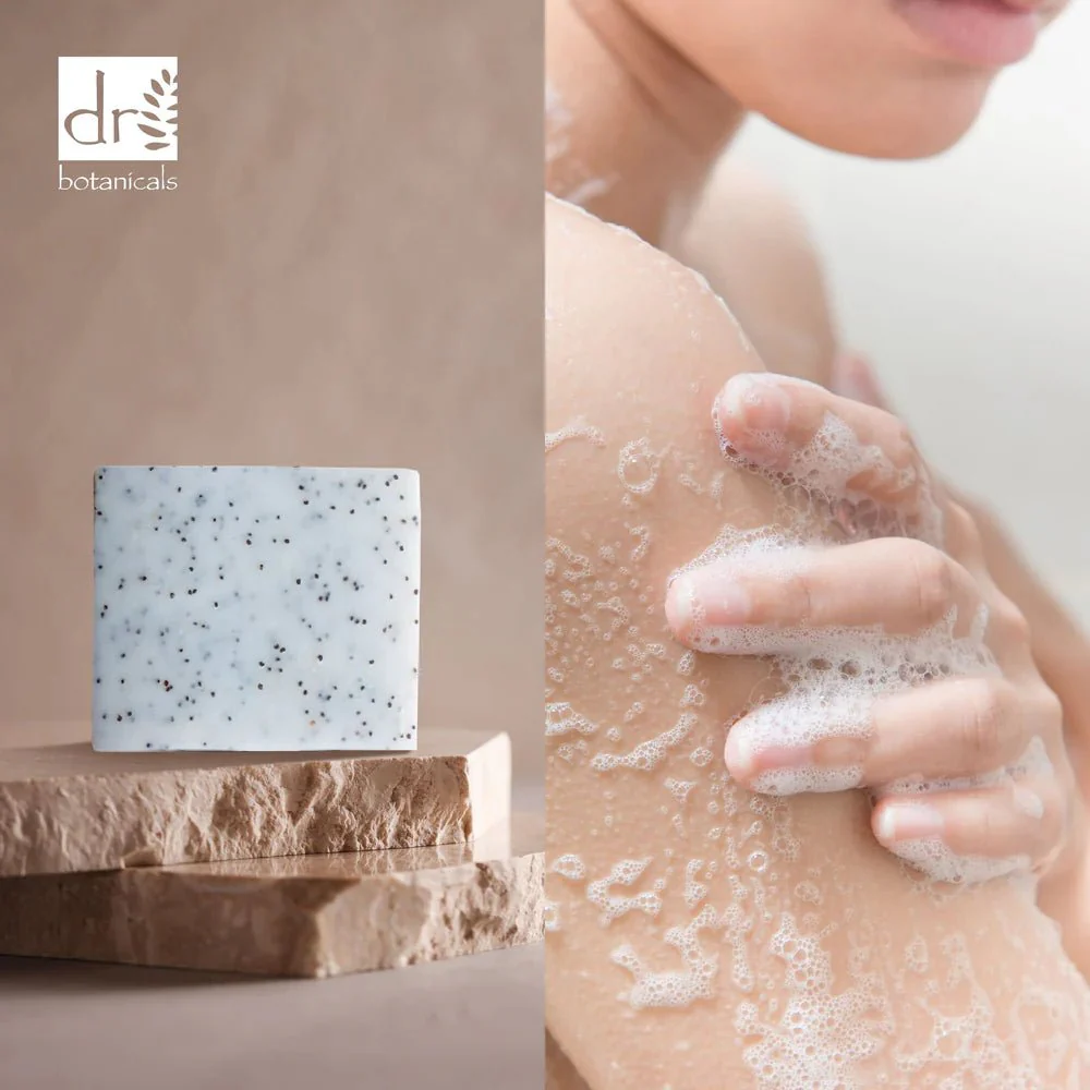Strawberry & Poppy Seed Cleansing Bar 100g - Image 3