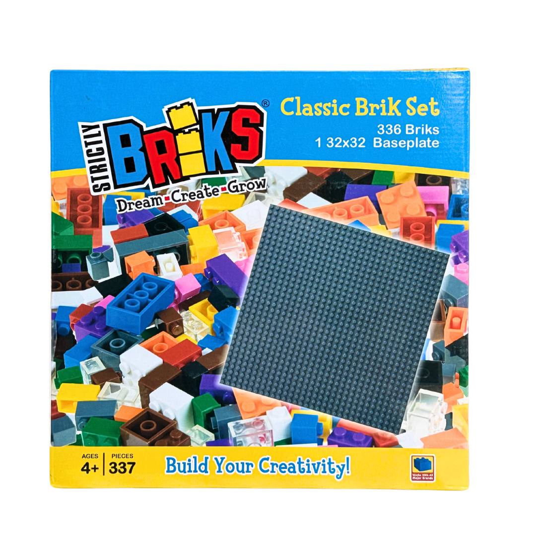 Strictly Briks 336 Piece with Baseplate Set