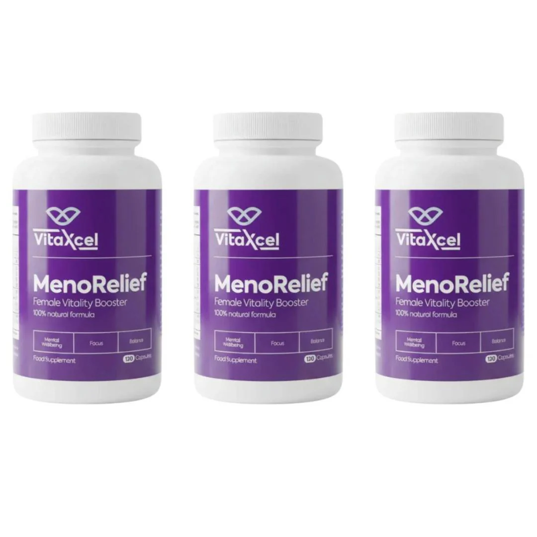 VitaXcel Meno Relief Female Vitality Booster - 360 Capsules