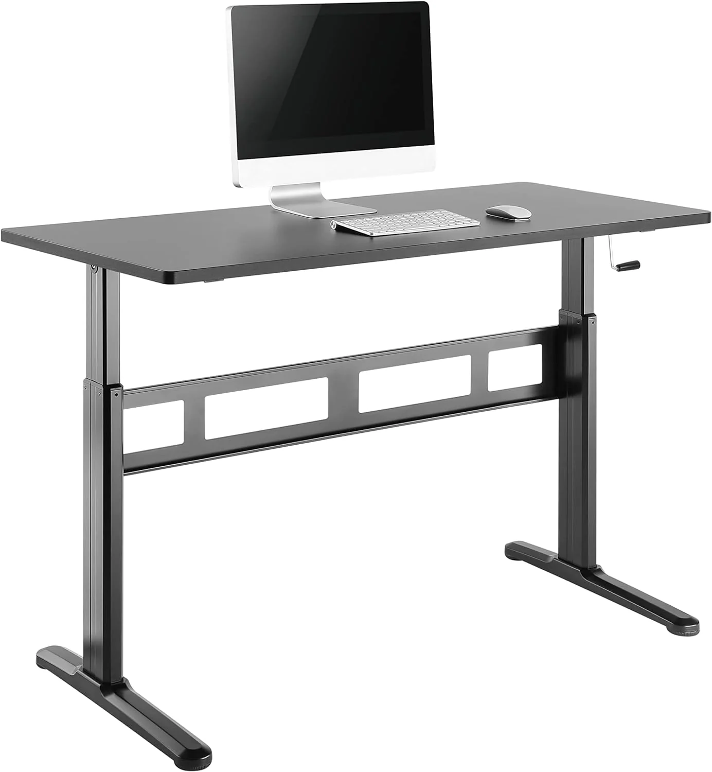 VonHaus Height Adjustable Large Standing Desk - 140cm