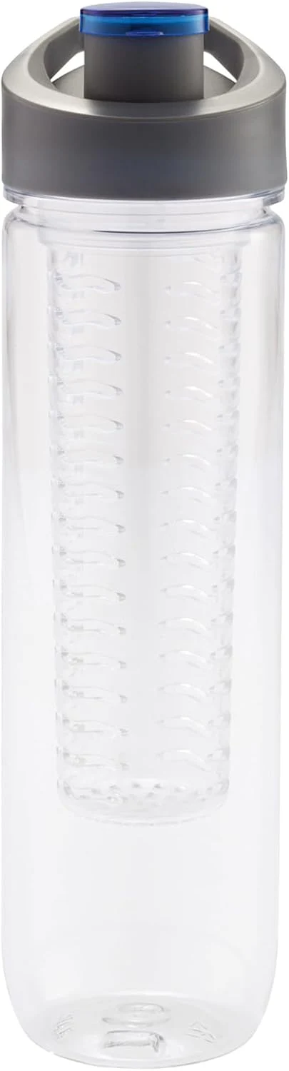 Water Bottle with Infuser (Blue Top)