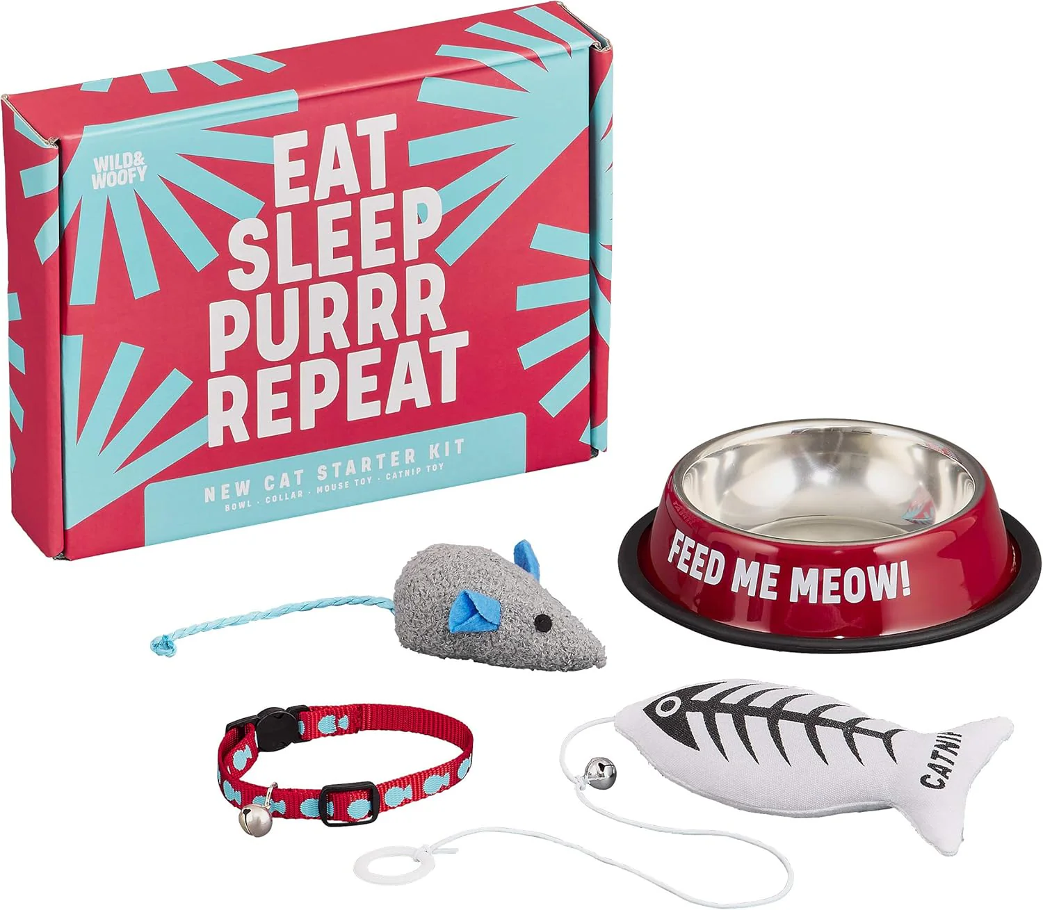 Wild & Woofy New Cat Starter Set