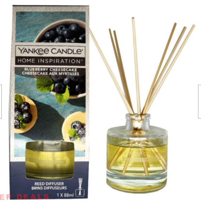 Yankee Candle Reed Diffuser 88ml - Blueberry Cheesecake